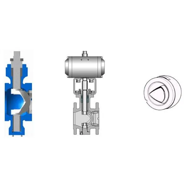 Krogelni ventil segmenta V